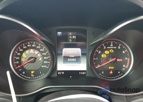 2019 Mercedes-Benz Glc Coupe 63 S 4Matic Amg from USA, damaged, VIN WDC0J8KB1KF536928